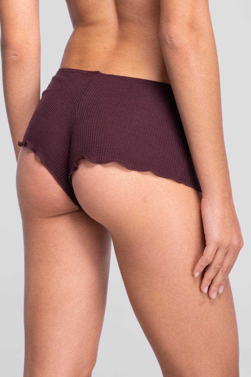 Wool and Silk Boyshort