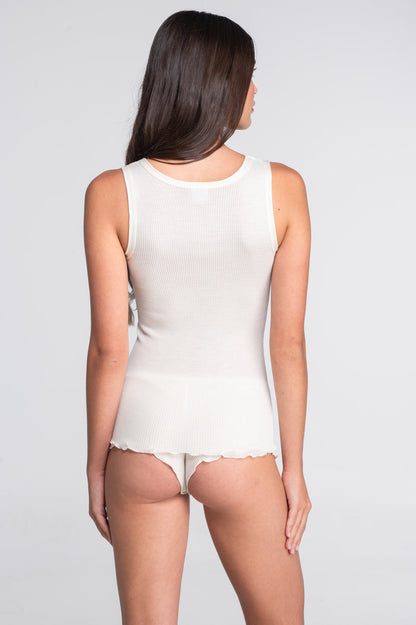 Top in Wool and Silk