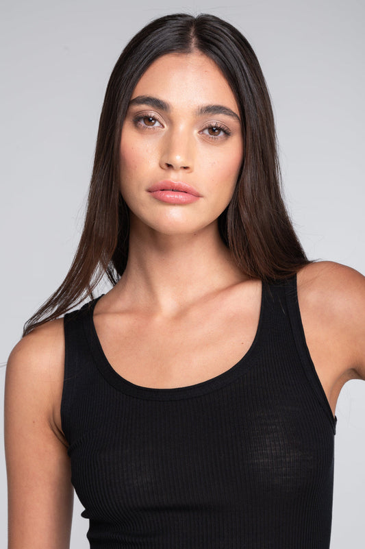Top in Wool and Silk