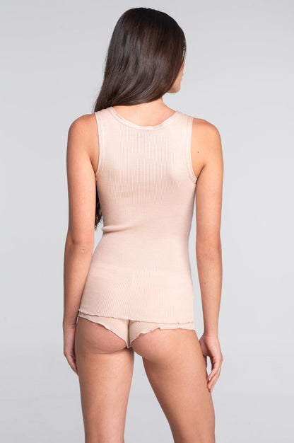 Top in Wool and Silk