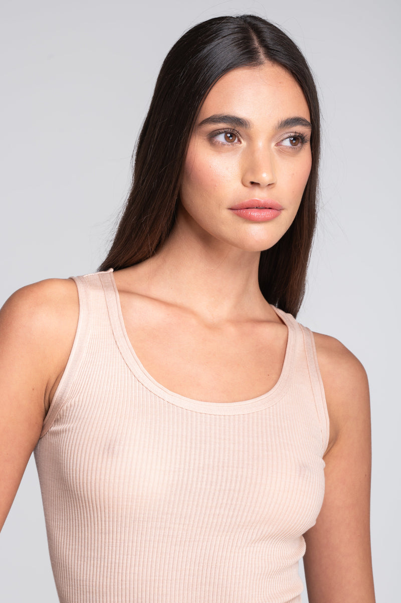 Top in Wool and Silk