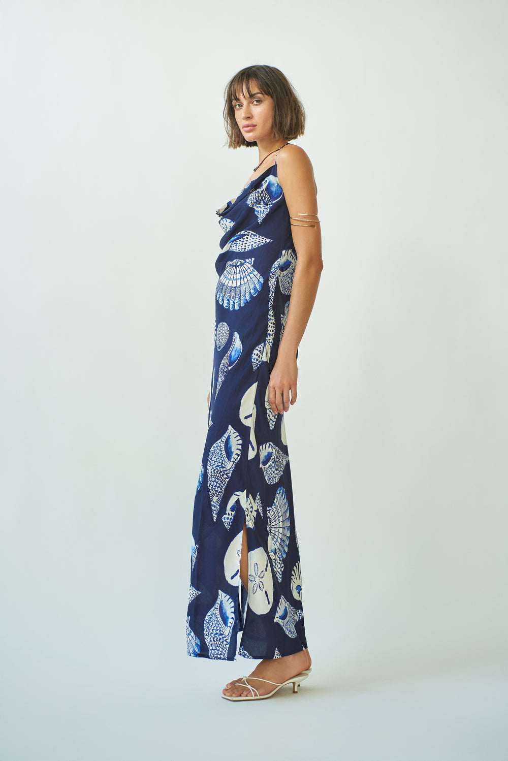 Slip Dress in Felicity Shell
