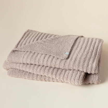 Softies Solid Rib Marshmallow Blanket
