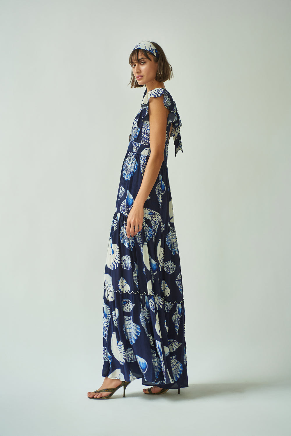 Mila Dress in Felicity Shell