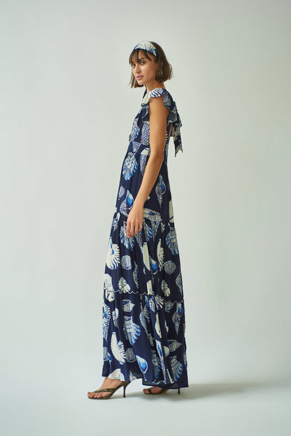 Mila Dress in Felicity Shell