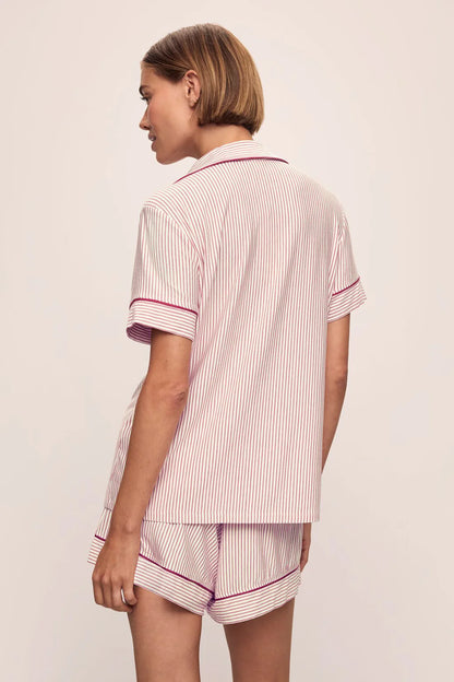 Gisele Duo Stripe Relaxed Short PJ Set