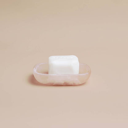 Peach Blush Flow Resin Soap Dish