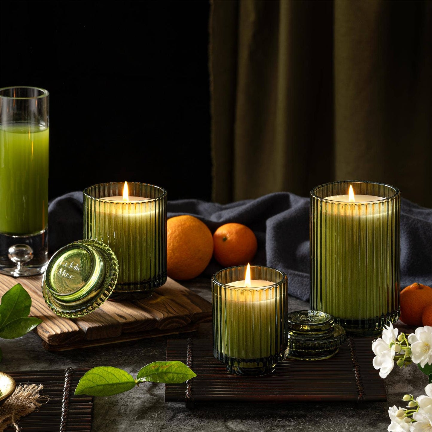 Amélie Mandarin Matcha Candle
