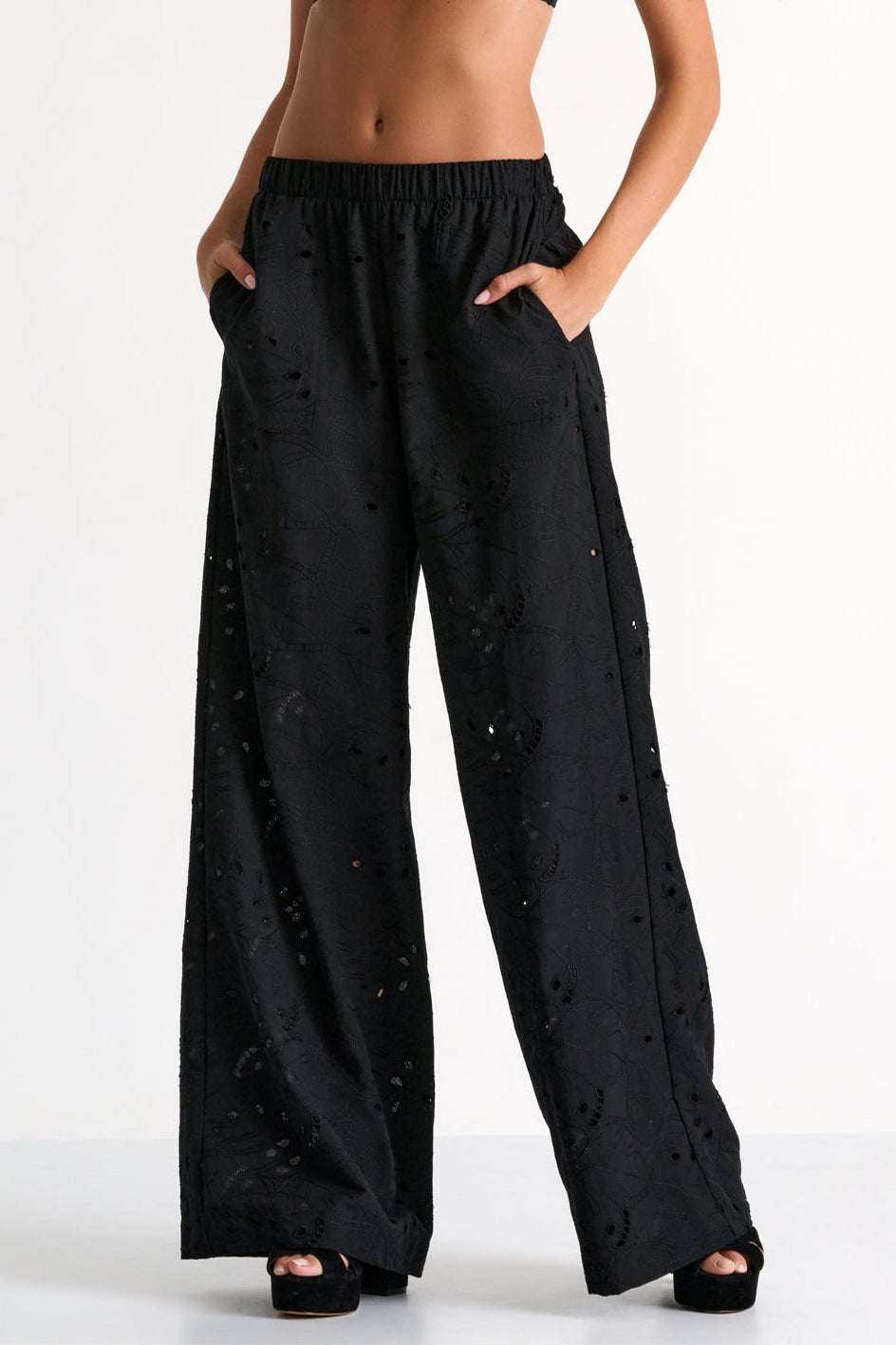 Lili Detailed Lace Pants