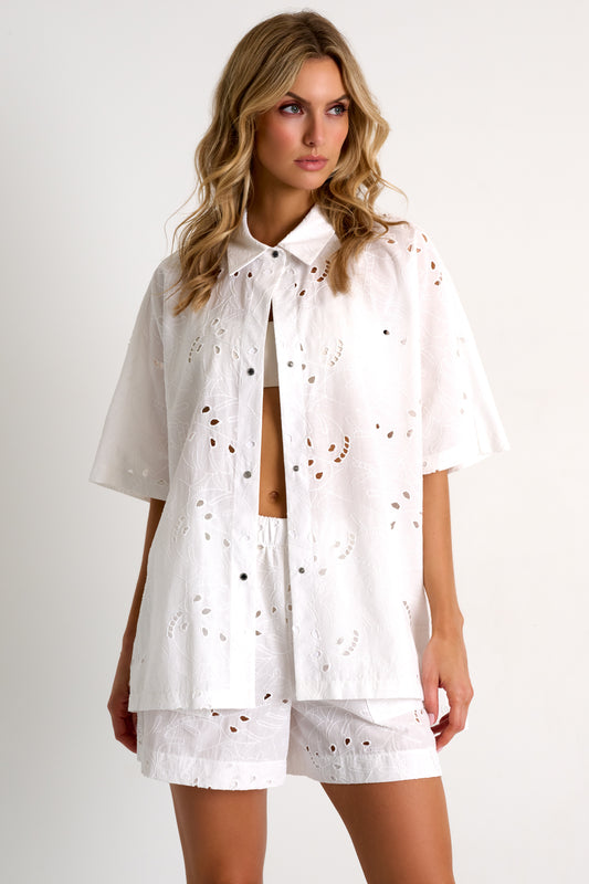 Lili Detailed Lace Shirt