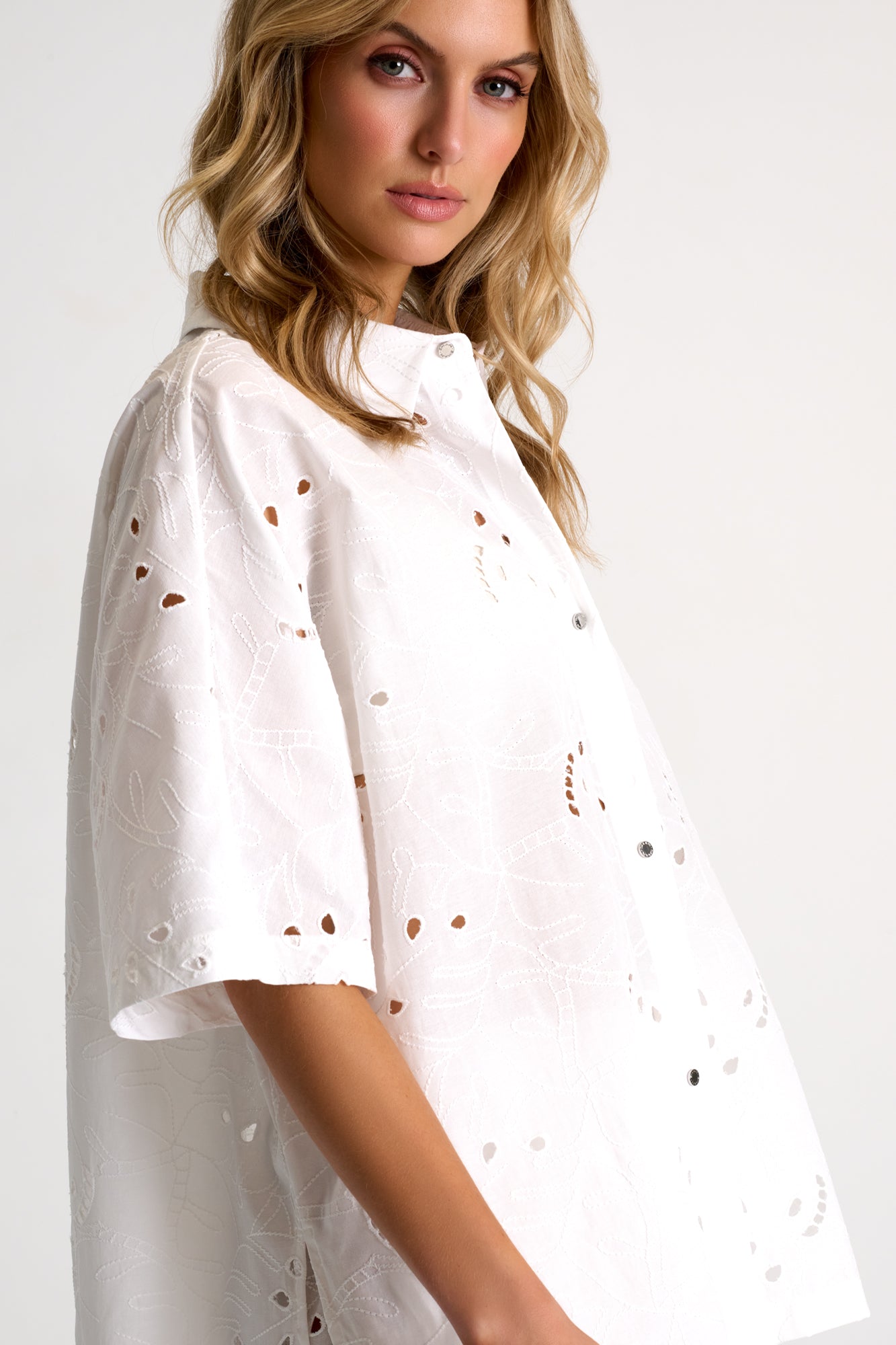 Lili Detailed Lace Shirt