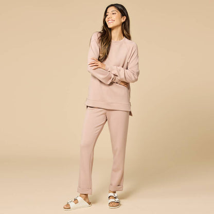 DreamTech Crew Tunic with Ankle Cuff Pant