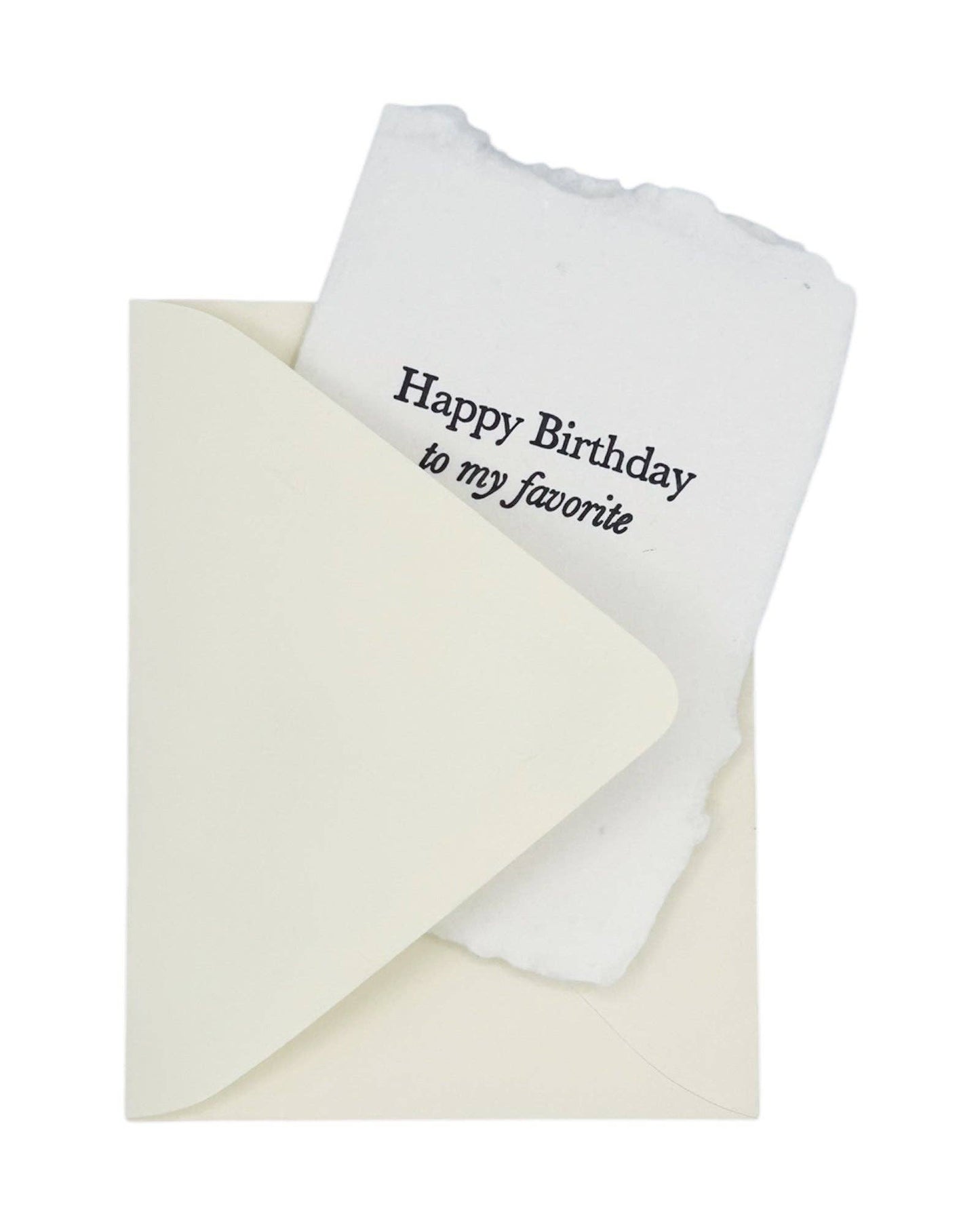 Happy Birthday To My Favorite Card