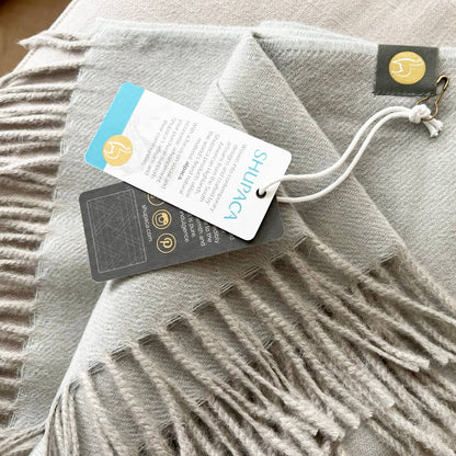 100% Baby Alpaca Throw