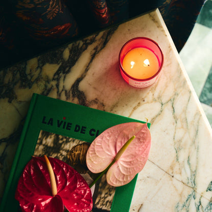 ROEN. DE LAS FLORES candle available at LaSource in Darien
