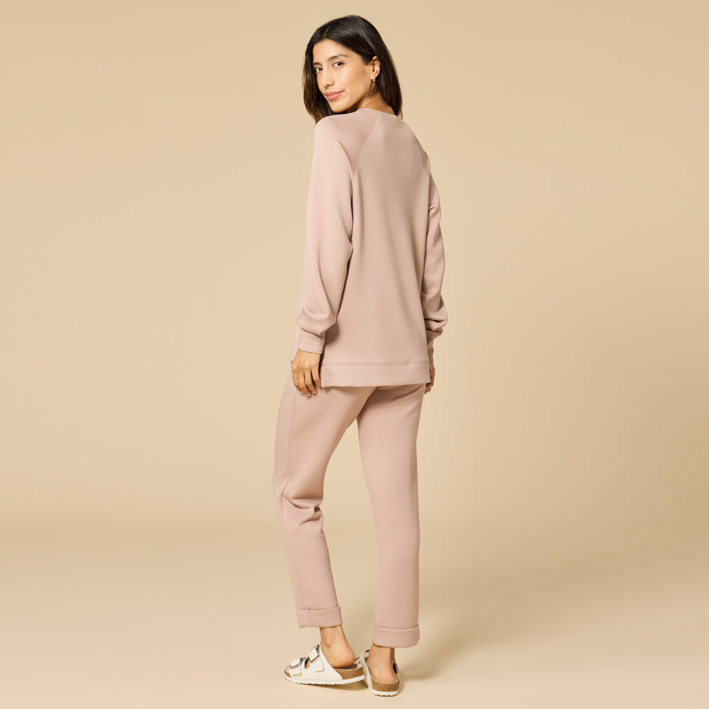 DreamTech Crew Tunic with Ankle Cuff Pant