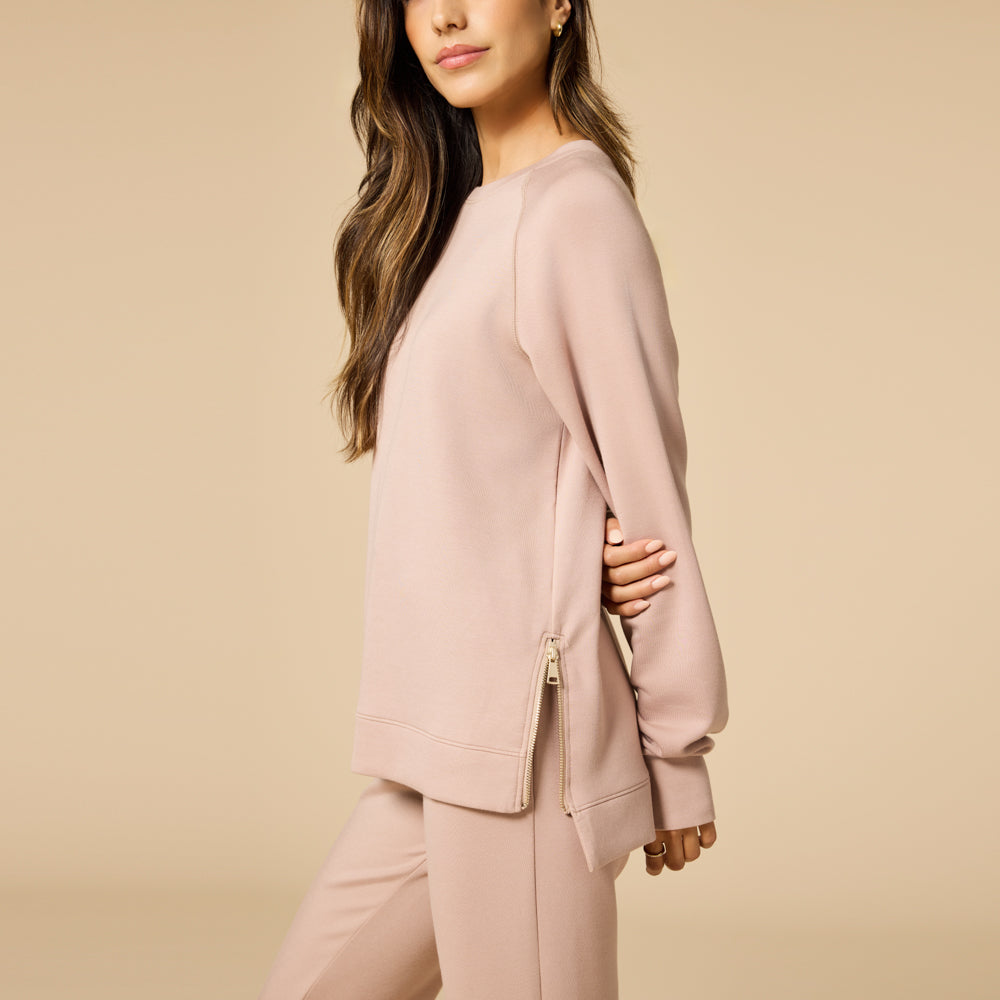 DreamTech Crew Tunic with Ankle Cuff Pant