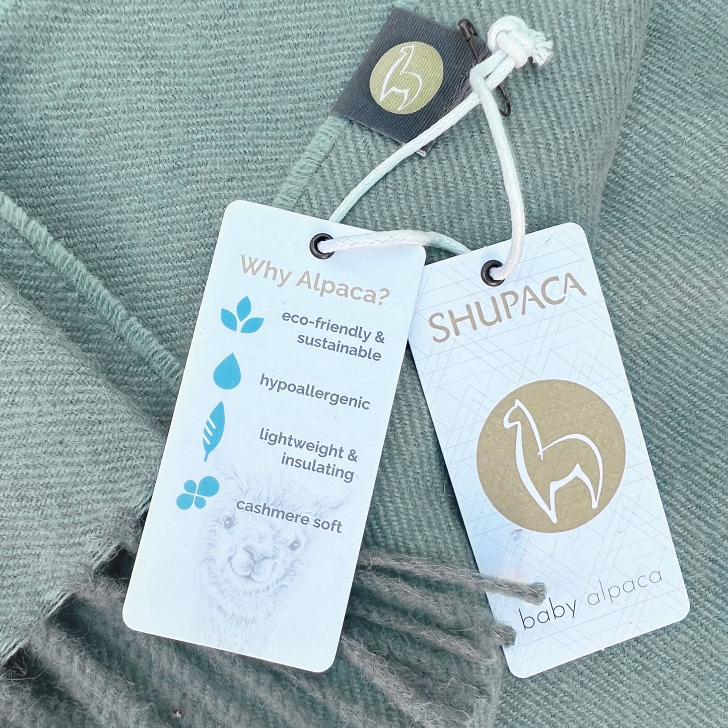 100% Baby Alpaca Throw