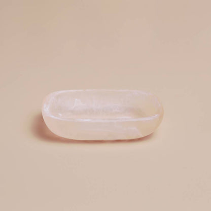 Peach Blush Flow Resin Soap Dish