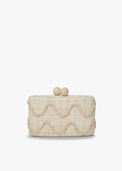 Kayu - Tierra Clutch in Natural, available at LaSource in Darien