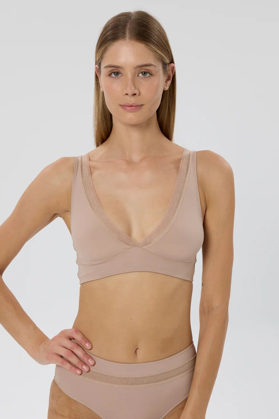 Nano Soft Cup Plunge Bra