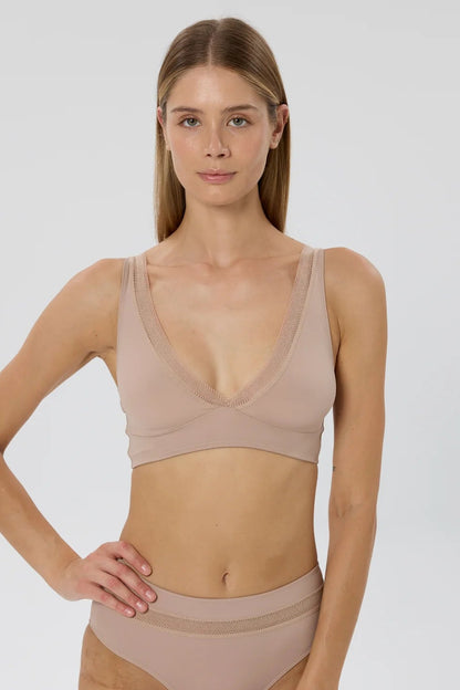 Nano Soft Cup Plunge Bra