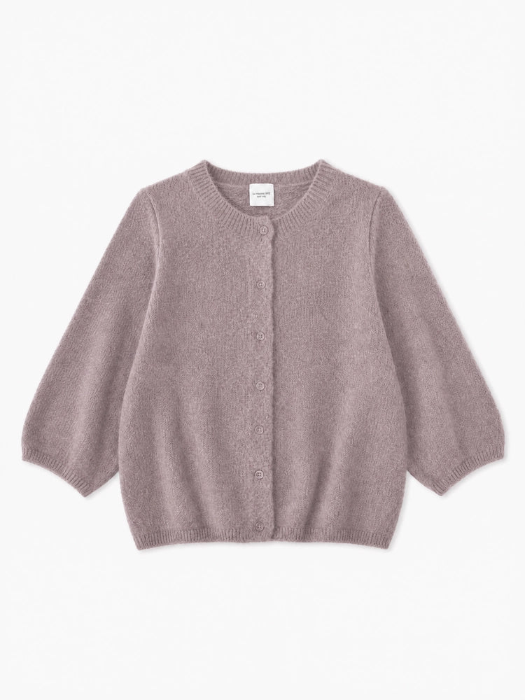 Basic 3/4 Alpaca Cardigan