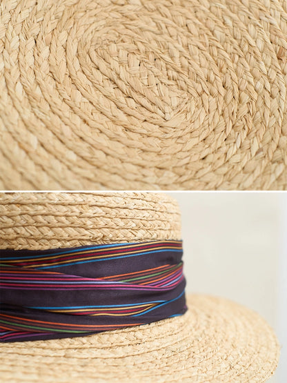 Frida's Garden Raffia Hat