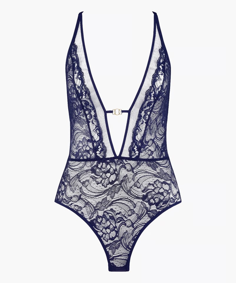 Aubade - Feeling Myself Bodysuit in Astral Blue, available at LaSource in Darien