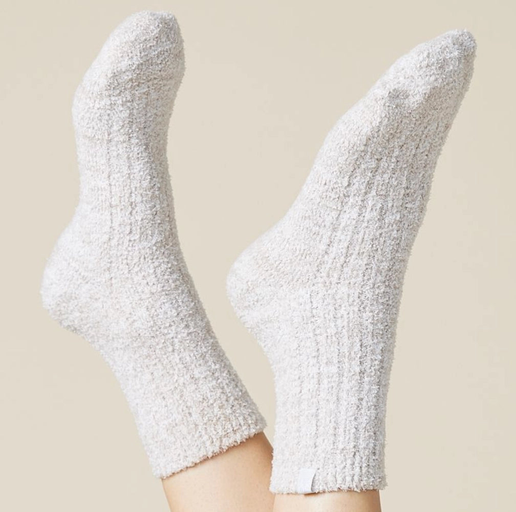 Crew Marshmallow Non-Slip Socks