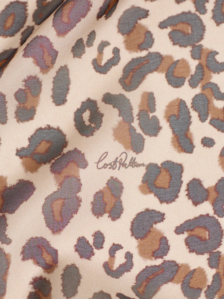 Spot Chic Silk Chiffon Neck Scarf