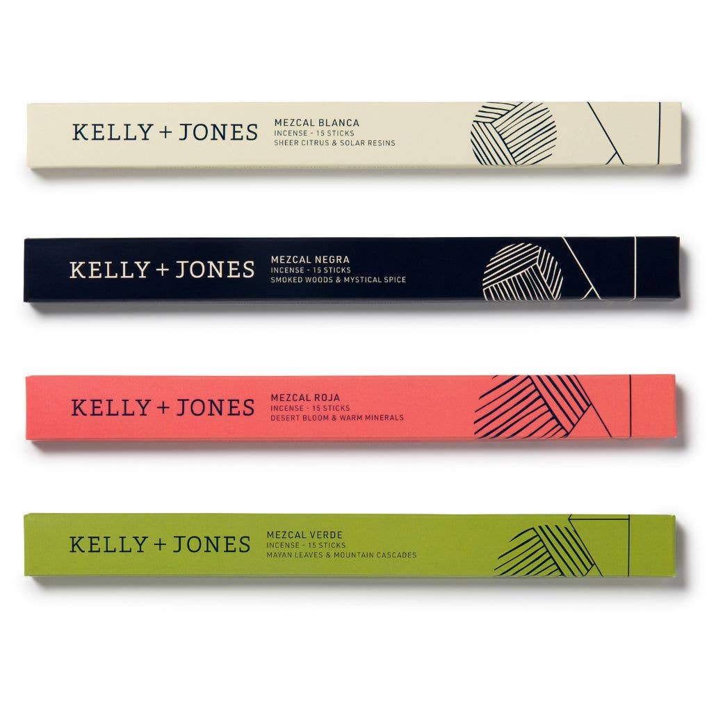 Kelly + Jones -Mezcal Incense: Roja, available at LaSource in Darien