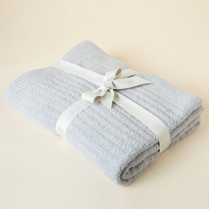 Softies Solid Rib Marshmallow Blanket