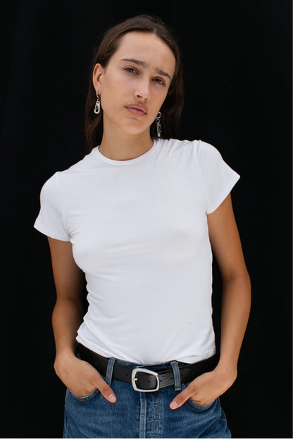 Bridget White Tee