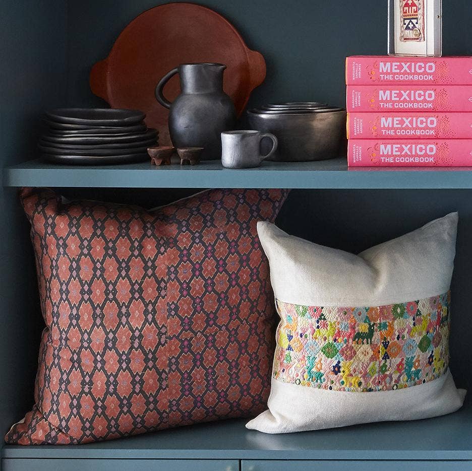 Coral Cross Miao Pillow