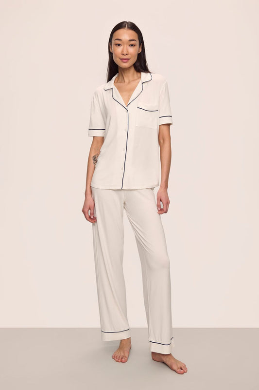 Gisele Short Sleeve & Pant PJ Set
