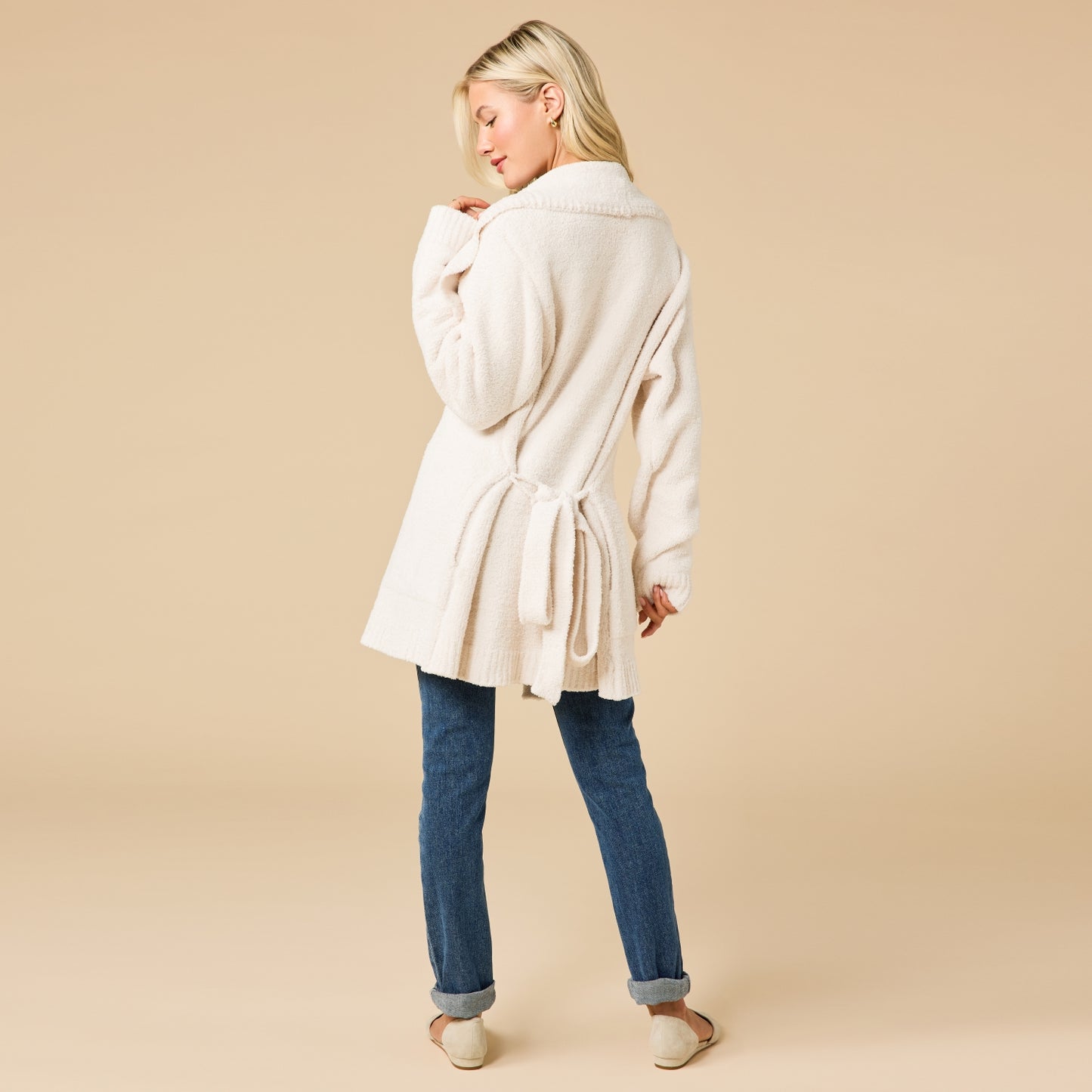 Ultra-Marshmallow Wrap Cardigan