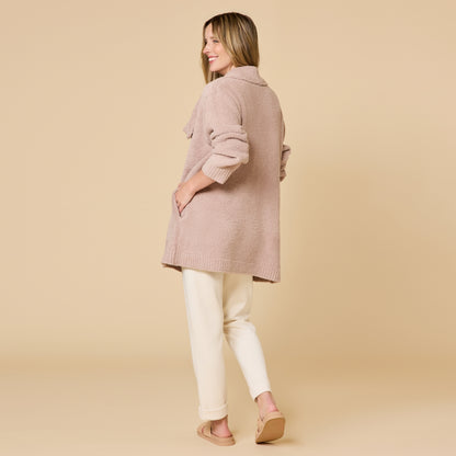 Ultra-Marshmallow Wrap Cardigan