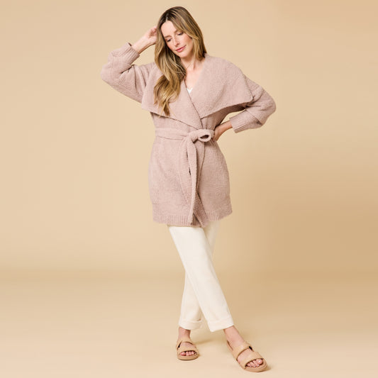 Ultra-Marshmallow Wrap Cardigan
