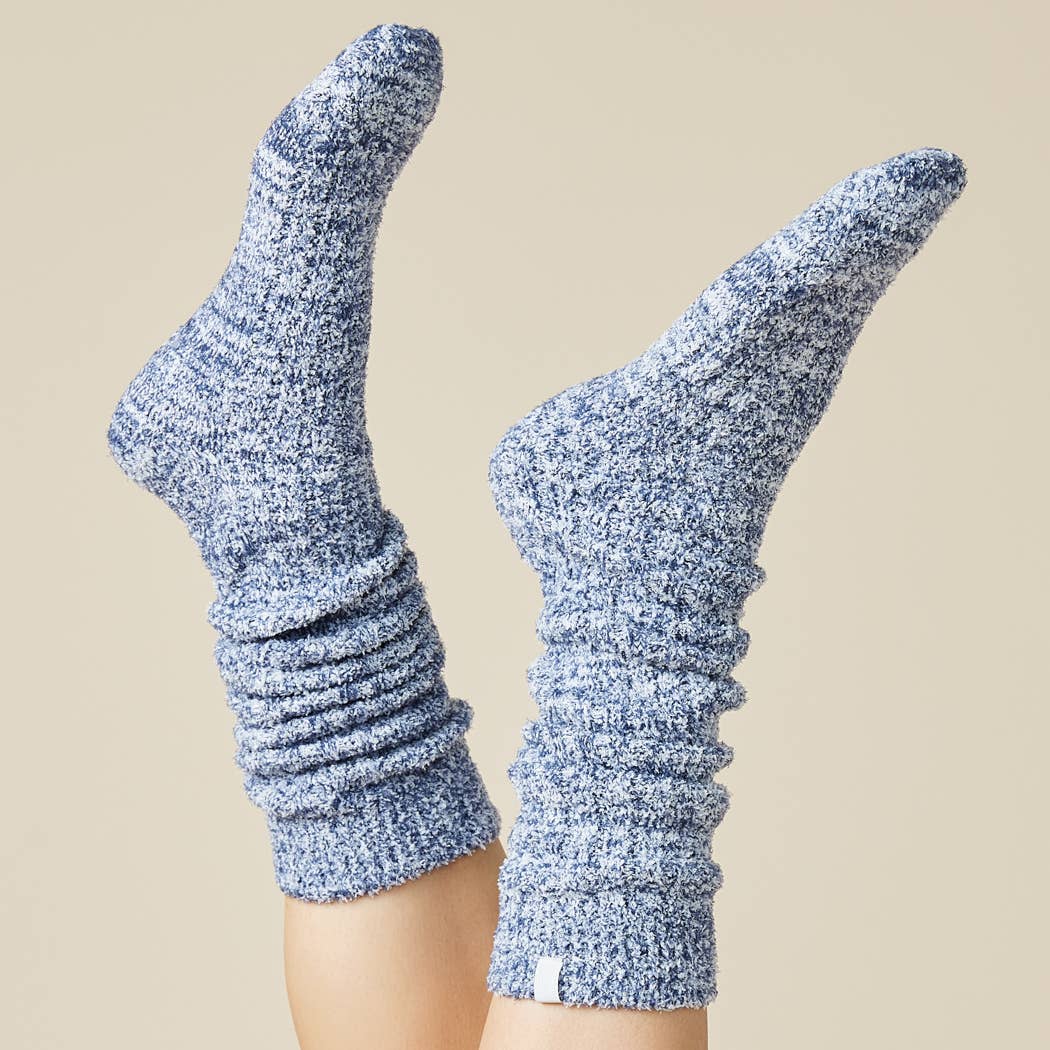 Women's Soft, Cozy, Slouchy Marshmallow Socks with Grippers