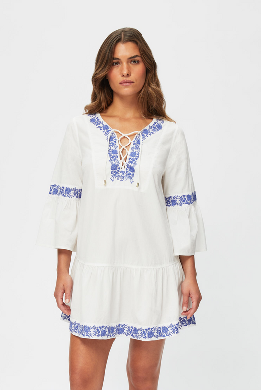 Cannes Lace Front Kaftan