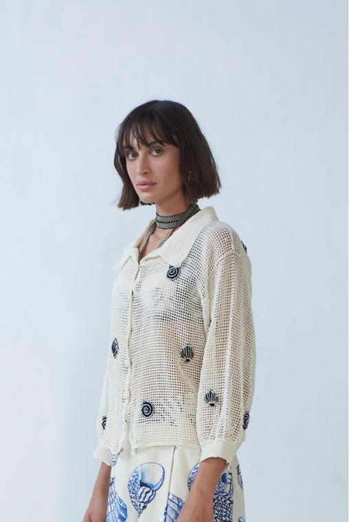 Delmar Crochet Bomber
