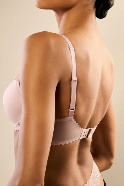 Jane Lace Trim Balcony Bra
