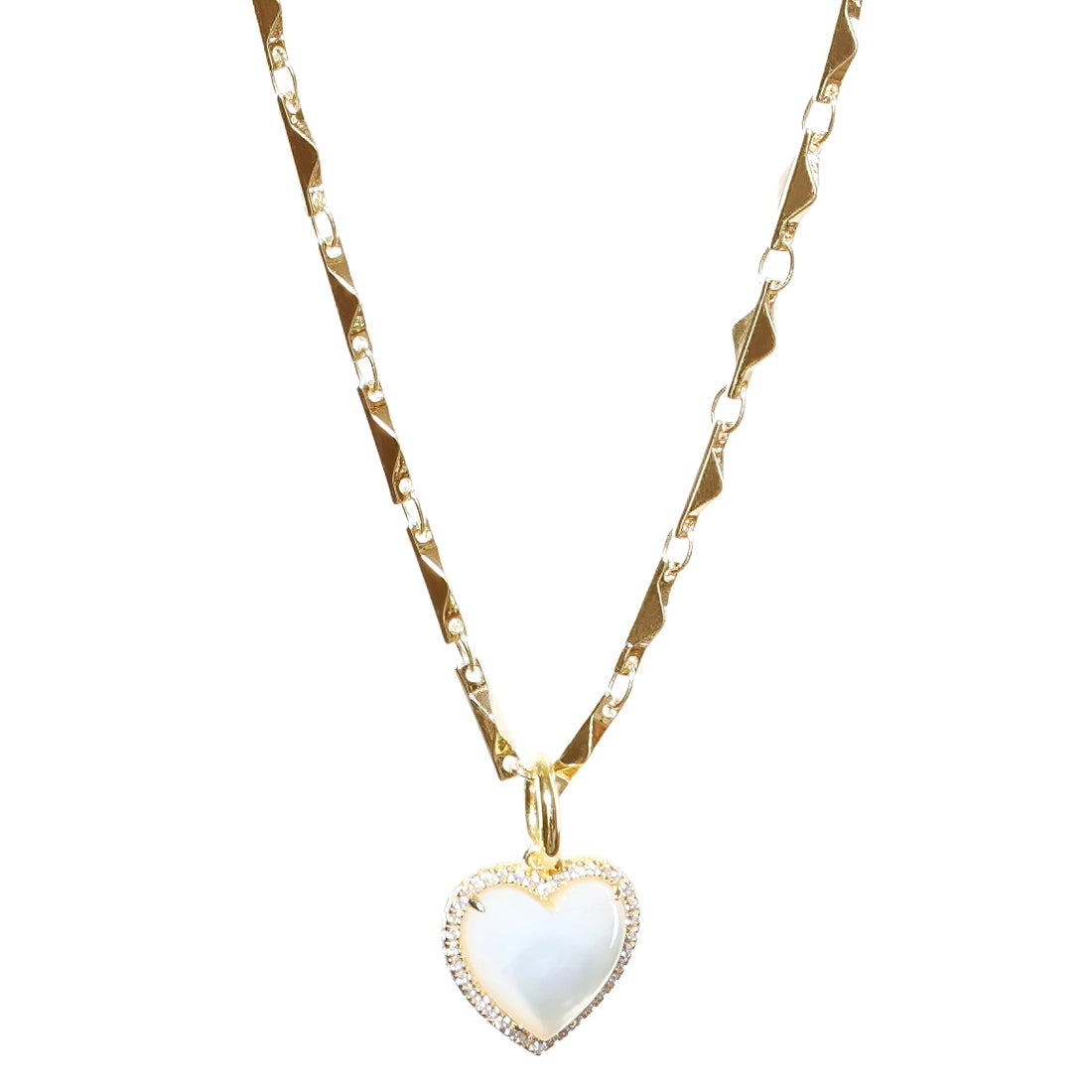 Mother of Pearl Pendant Necklace