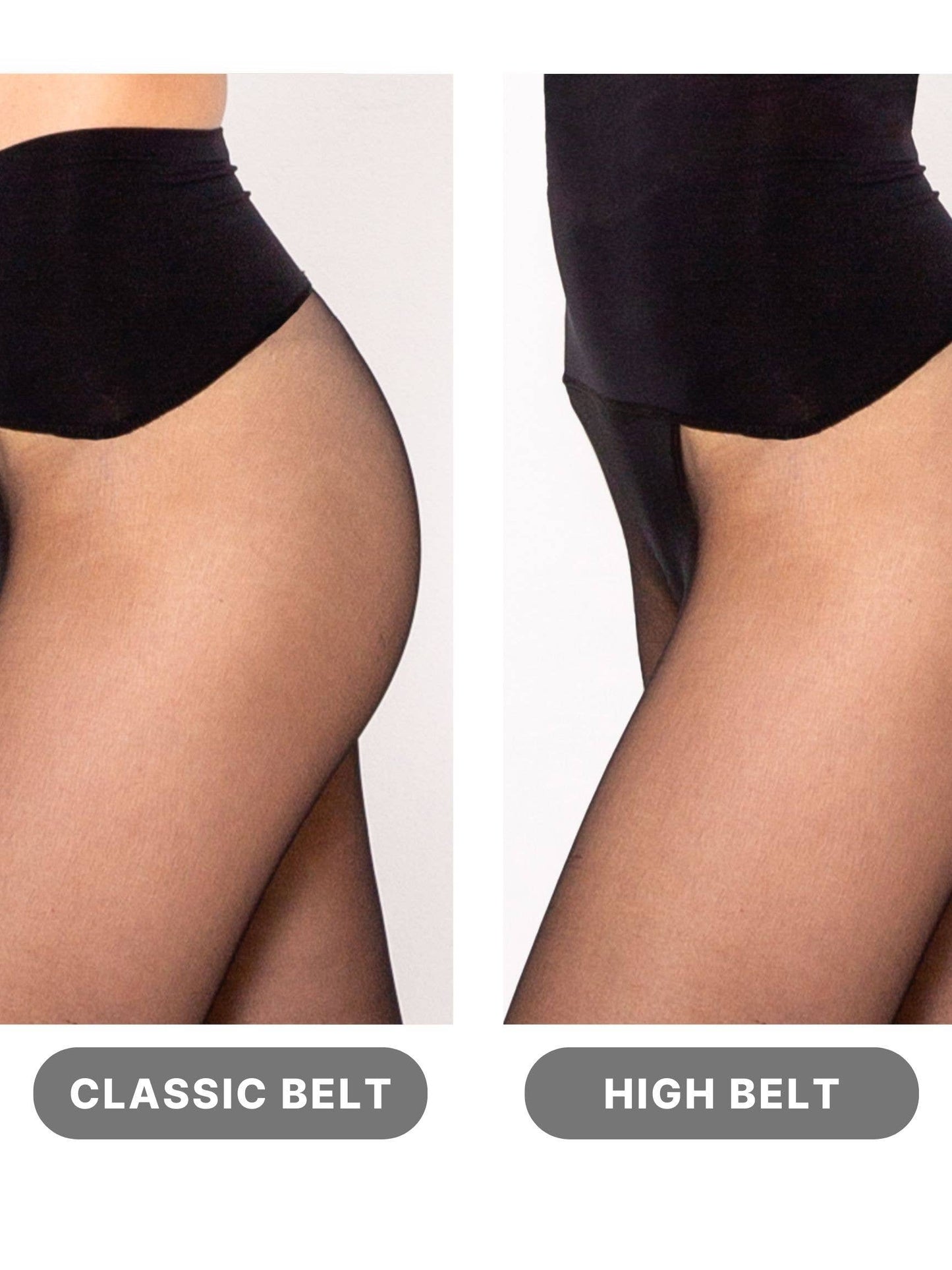 High Waistband Sheer Stockings