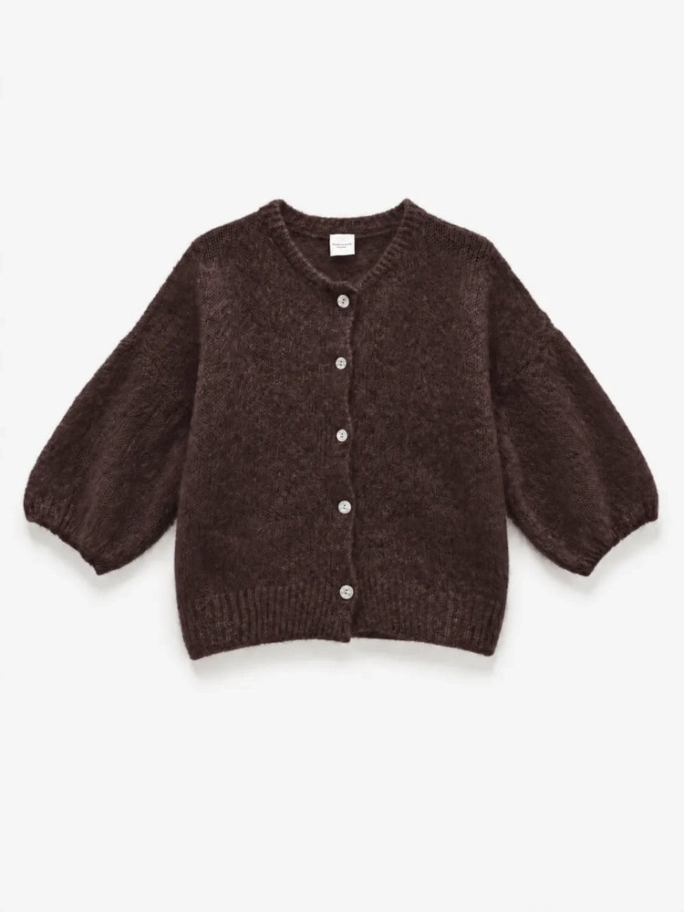 Cloudy Mohair Cardigan