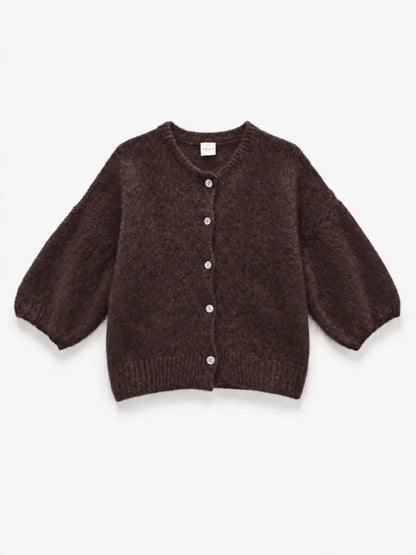 Cloudy Mohair Cardigan