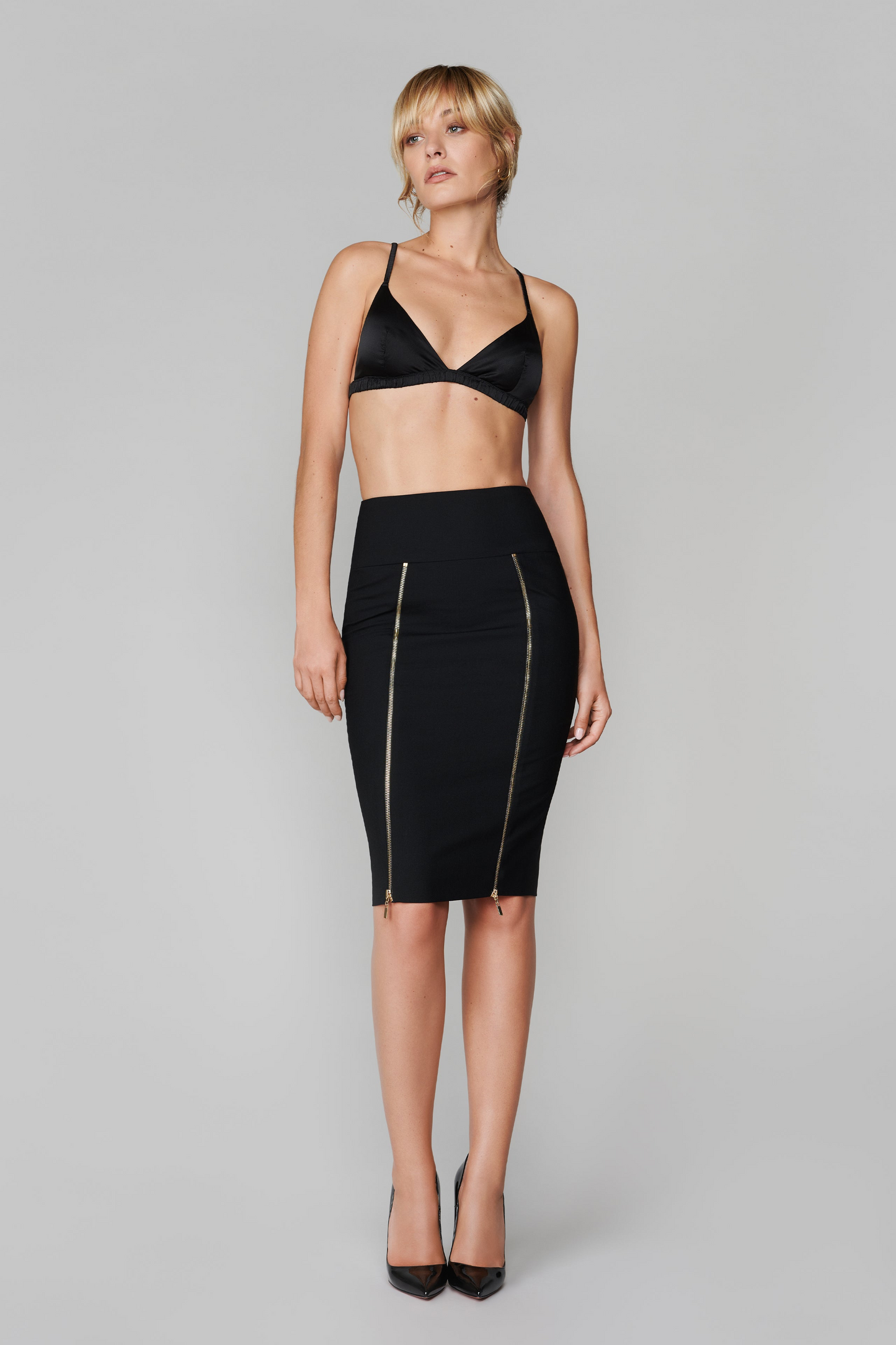 Le Vestiaire Zip Skirt