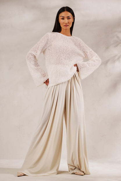 Wide-Leg Palazzo Pants