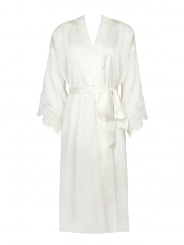 Princesse Iris Robe in White, available at LaSource in Darien